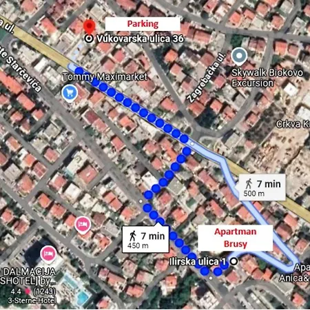 Brusy Apartamento Makarska